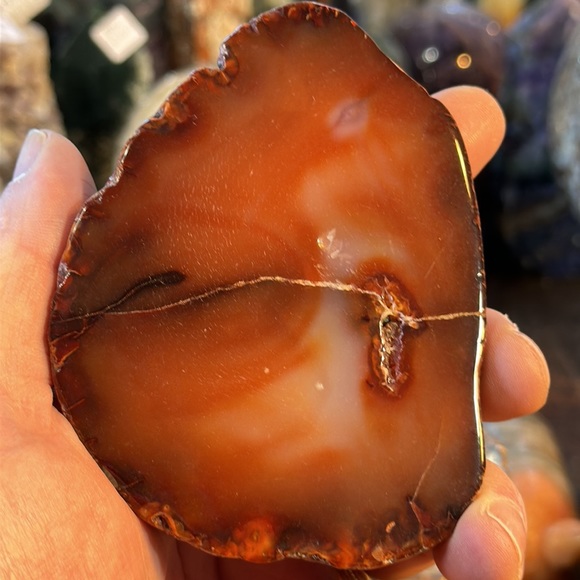 🎄SALE🎄Carnelian Crystal Slice! - Picture 3 of 4